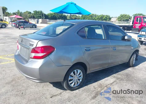 2017 Mitsubishi Mirage G4 Es из США, поврежденный, VIN ML32F3FJ7HHF18232